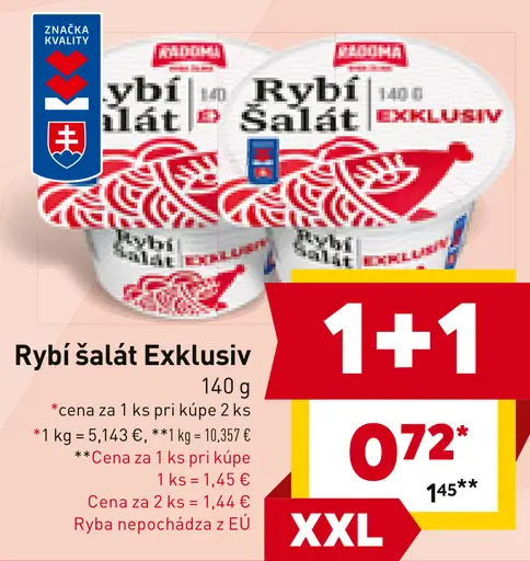 Rybi šalát Exklusiv