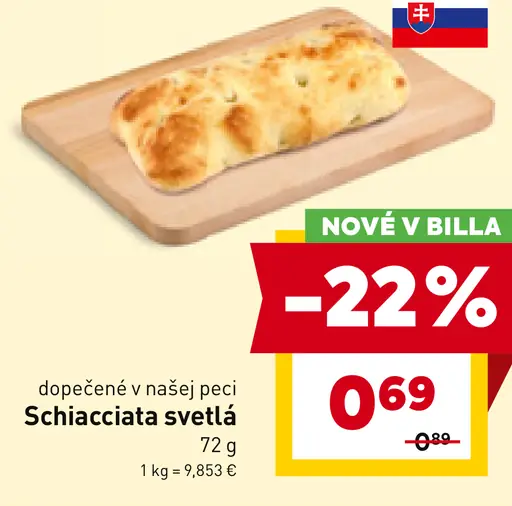 Schiacciata svetlá