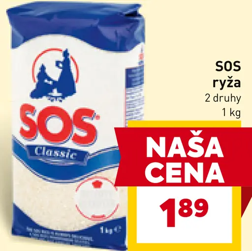 SOS ryža