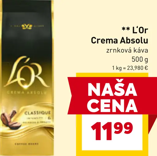 L'or Crema Absolu
