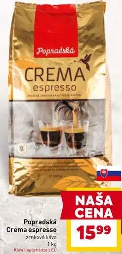 Popradská Crema Espresso