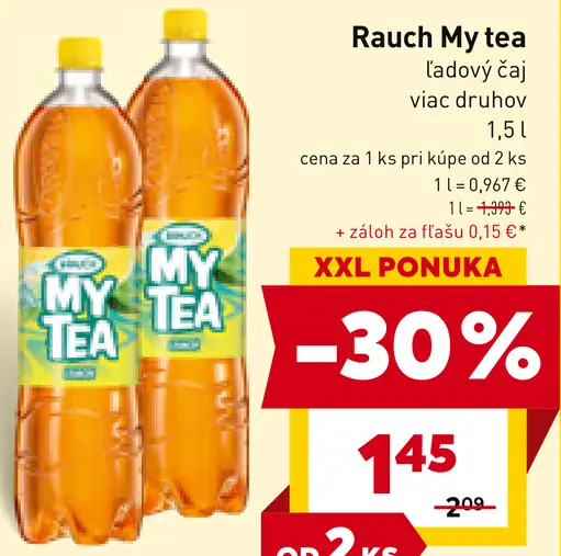 Rauch My tea ľadový čaj
