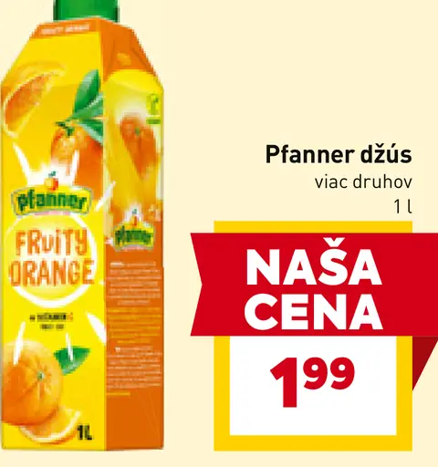 Pfanner džús
