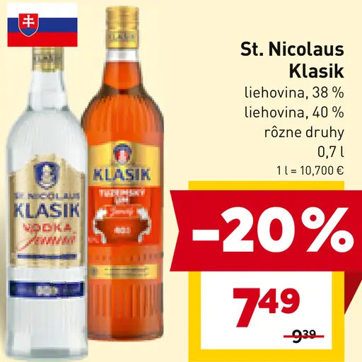 St. Nicolaus Klasik liehovina