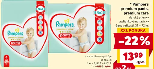 Pampers Premium Pants