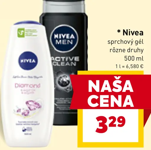 Nivea sprchový gél