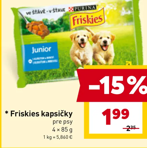 Friskies kapsičky pre psy
