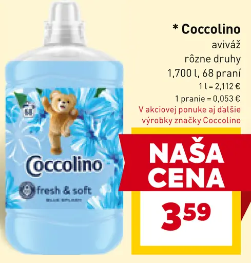 Coccolino aviváž