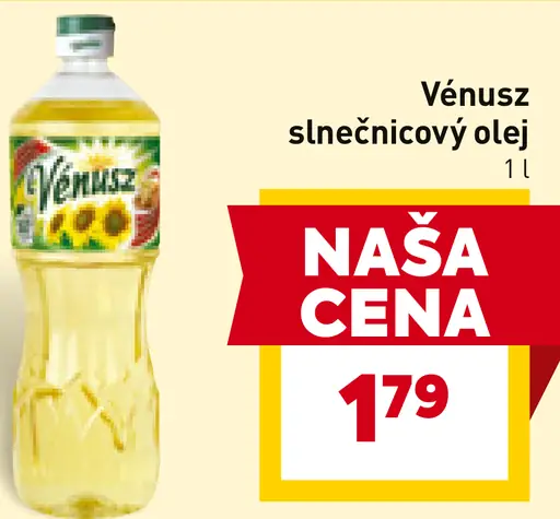 Vénusz Slnečnicový olej