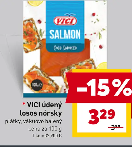 VICI údený losos nórsky