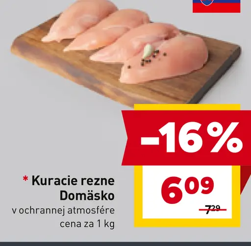 Kuracie rezne Domäsko