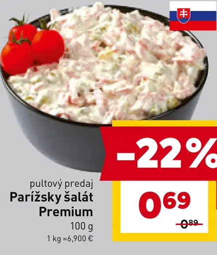Parížsky šalát Premium