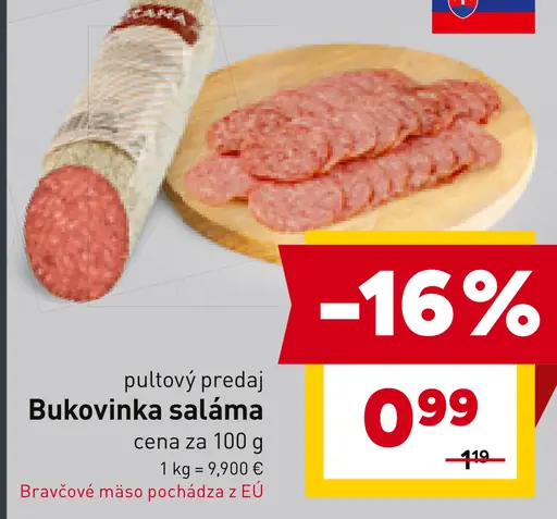Bukovinka saláma