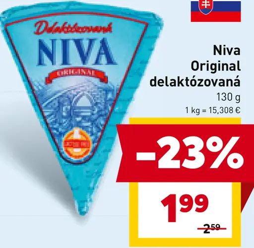 Niva Originál Delaktózovaná