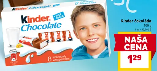 Kinder čokoláda