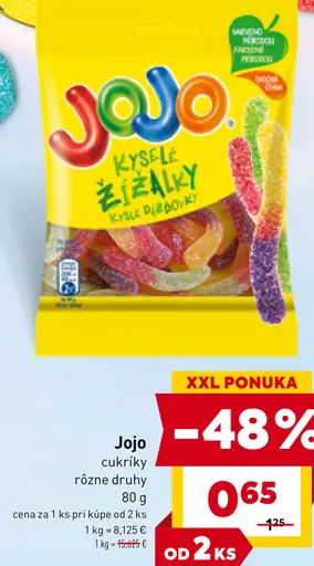 JoJo cukríky