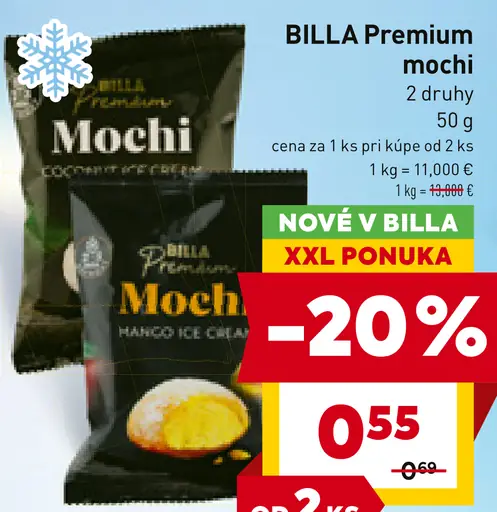 BILLA Premium Mochi