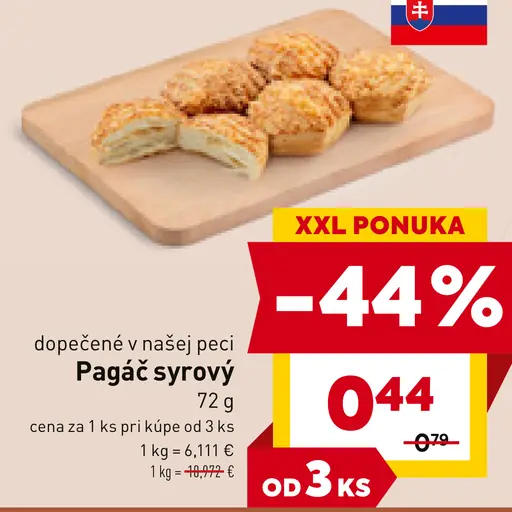 Pagáč syrový