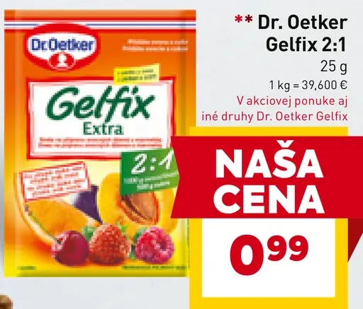 Dr. Oetker Gelfix 2:1