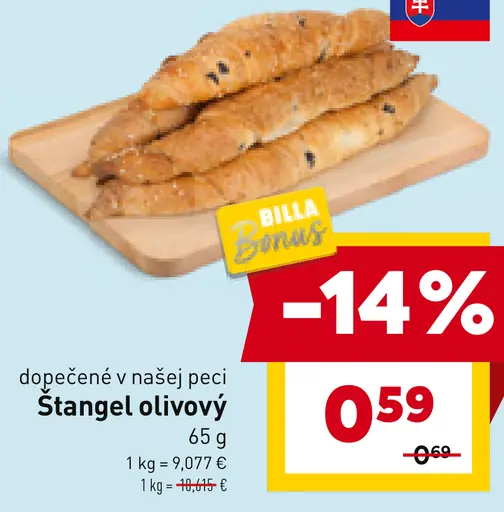 Štangel olivový