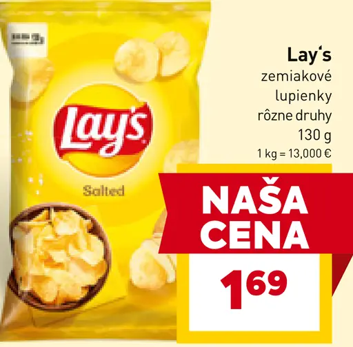 Lay's zemiakové lupienky