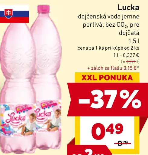 Lucka dojčenská voda