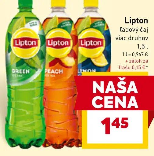 Lipton ľadový čaj viac druhov
