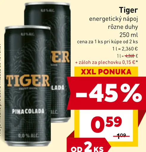 Tiger Energetický nápoj