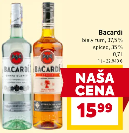 Bacardi Spiced rum