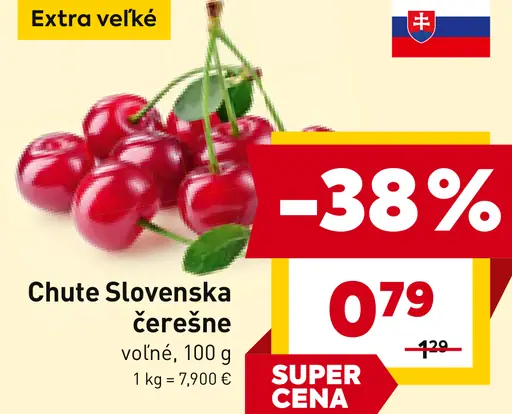 Chute Slovenska čerešne