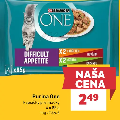 Purina One kapsičky pre mačky