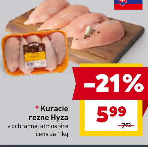 Kuracie rezne Hyza