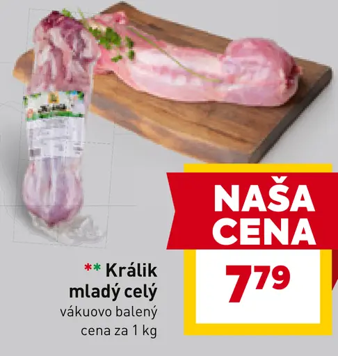 Králik mladý celý