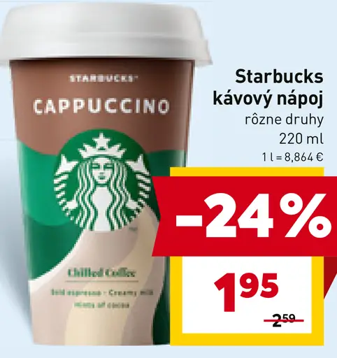 Starbucks kávový nápoj