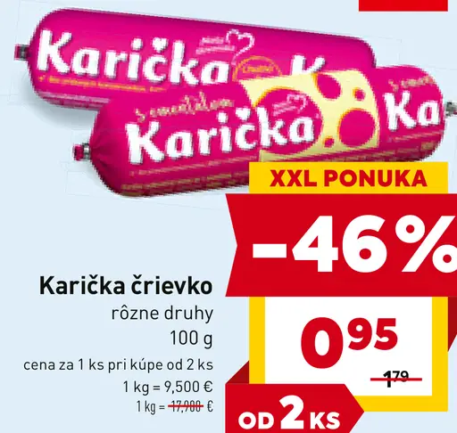 Karička črievko