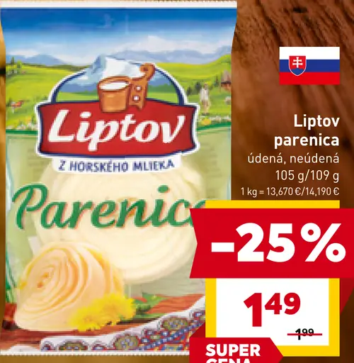 Liptov Parenica neúdená