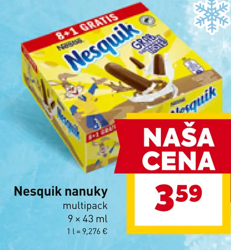 Nesquik nanuky