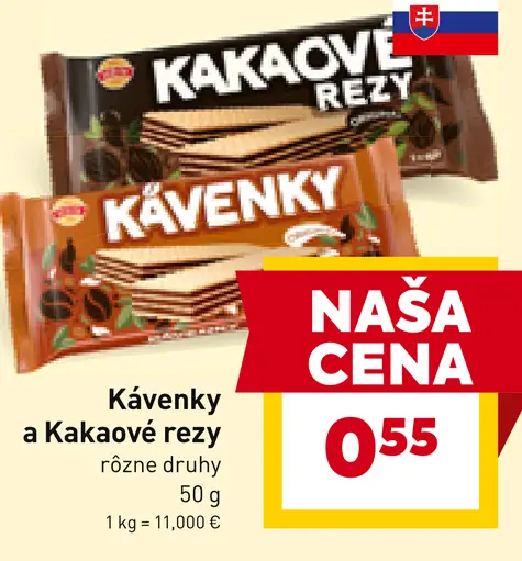 Kávové rezy