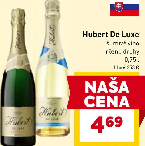 Hubert De Luxe šumivé víno