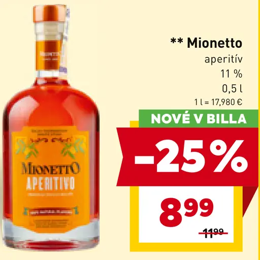 Mionetto aperitív
