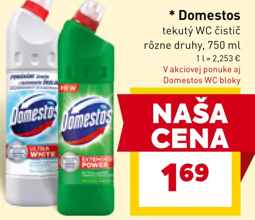 Domestos WC čistič