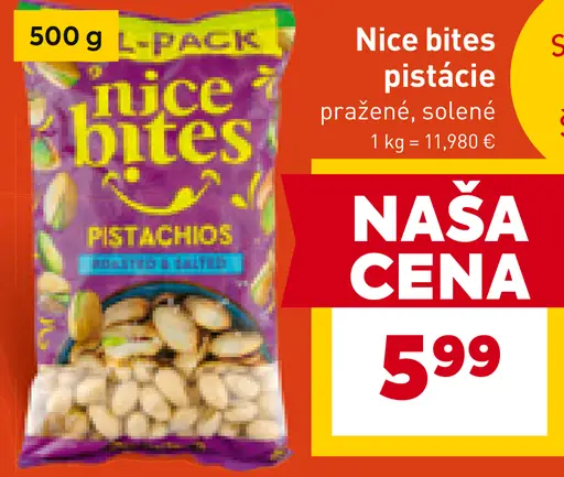 Nice bites pistácie