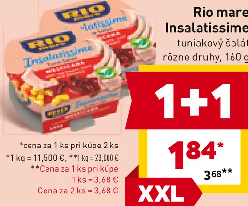 Rio mare Insalatissime tuniakový šalát
