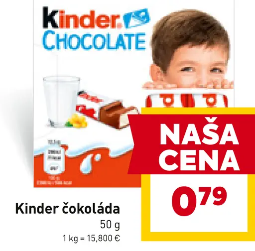Kinder čokoláda