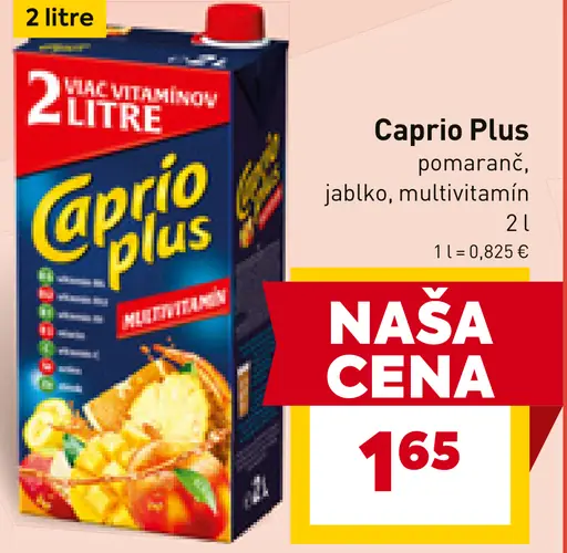 Caprio Plus multivitamín nápoj