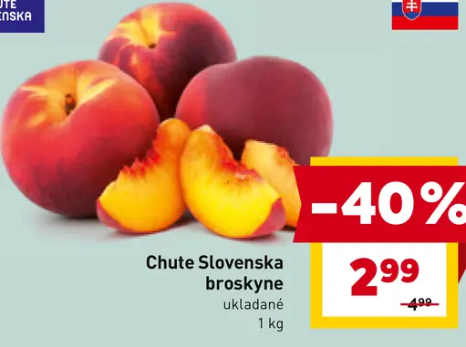 Chute Slovenska broskyne