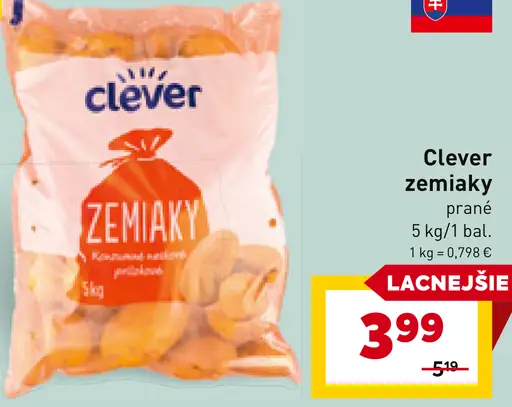 Clever zemiaky