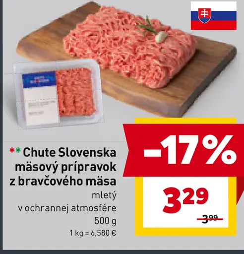 Chute Slovenska mäsový prípravok