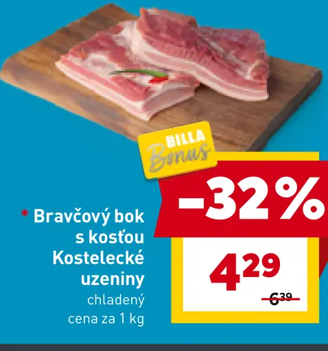 Kostecké bravčový bok