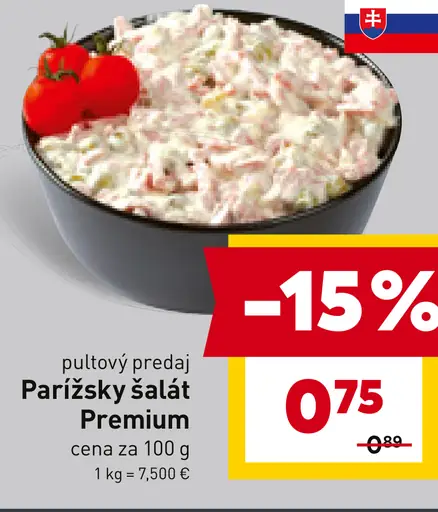 Parížsky šalát Premium